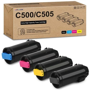 C500 C505 Toner Cartridges Extra High Yield Compatible for Xerox C500 C505 To... - Picture 1 of 7