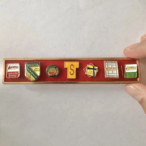 Vintage Sammlerstück AWANA Club 7 Emaille Pins 4" Bar Leadership Service Pinbacks - Bild 1 von 16