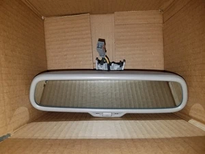 2005 TO 2010 AUDI A3 A4 A6 QUATTRO RS4 S4 REAR VIEW DIMMING MIRROR COMPASS GRAY - Picture 1 of 15