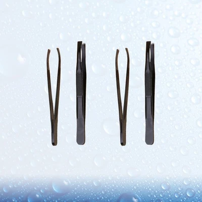  4 Pcs Eyebrow Pluckers Eyebrows Shaper Trimmer Makeup Accessories - Image 1 of 4