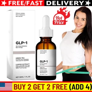 Nuevo GLP-1 pérdida de peso quemador de grasa gotas suplemento dietético gotas adelgazantes 30 ml - Imagen 1 de 12