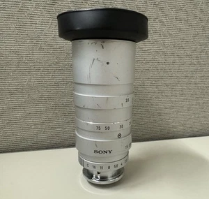 Sony TV Zoom Objektiv 1:18 f=12.5 75mm no 111103 For Parts Beschreibung lesen. - Bild 1 von 14