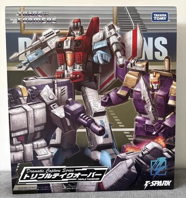 In Stock New Takara Tomy Transforms Dramatic Capture Series Triple Takeover Toys - Image 1 of 4