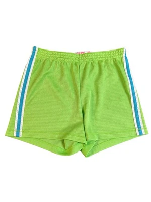 Faded Glory Girls Shorts, Size XL 14-16 Green/Blue/White Elastic Waist - Image 1 of 4
