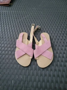 Jcrew Crewcuts Factory Mädchen rosa Sandalen E9532 Größe 2 - Bild 1 von 5