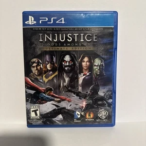 Injustice: Götter unter uns - Ultimate Edition (Sony PlayStation 4, 2013) mit Handbuch - Bild 1 von 6