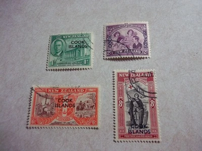 COOK ISLANDS Stamps SG 146-9 Scott 127-30 PEACE ISSUE Fine Used - Image 1 of 2
