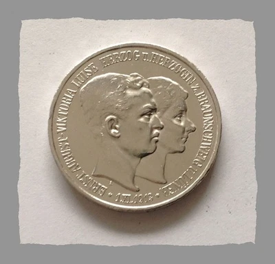 Braunschweig-Lüneburg, 3 Mark (S) 1915 - Ernst August - Bild 1 von 2