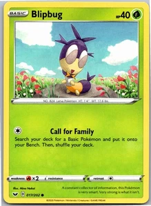 Blipbug (017) - SWSH01: Sword & Shield Base Set 017/202 - Common - NM Pokémon TC - Picture 1 of 2
