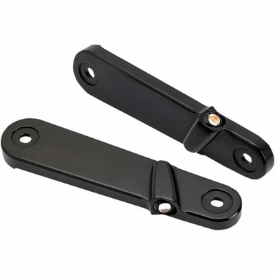 Joker Machine 05-211-1 Smooth Streamliner Front LED Turn Signals - Black - Image 1 of 3