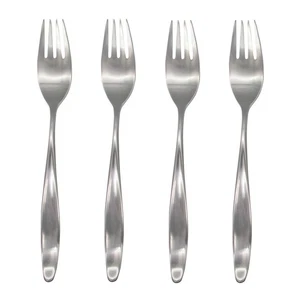 Lauffer Design 2 / Design II 18/8 Stainless Steel Dinner Fork (Set of Four) - Picture 1 of 4