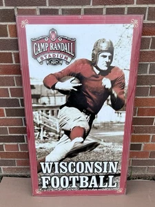Crazy Legs Elroy Hirsch Camp Randall Stadium Display NFL NCAA WI Badgers Decor - Picture 1 of 24