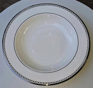 Lenox Fine Bone China Pearl Platinum Soup/Salad/Pasta Bowl - Picture 1 of 9