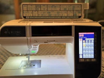 Máquina de coser y bordar Elna Expressive 860 Foto 1 de 4