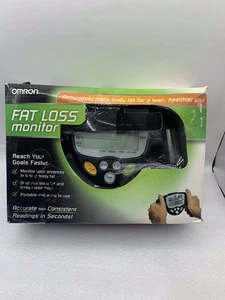 OMRON HBF-306C Fat Loss Monitor - Tested Broken Box w/ Instructions Looks New AE - Picture 1 of 10