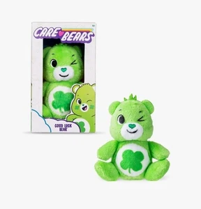 Care Bears Micro Teenies Good Luck Bear 3 Zoll GRÜN Plüsch MIT BOX NEU IM KARTON Mini Plüsch - Bild 1 von 1
