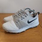 Nike FI Impact 3 White Grey Waterproof Women's Golf Shoes Spikeless UK Size 7.5 