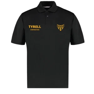 Tyrell Corporation Polo Shirt Mens Embroidered Short Sleeve Button T-Shirt Top - Picture 1 of 1