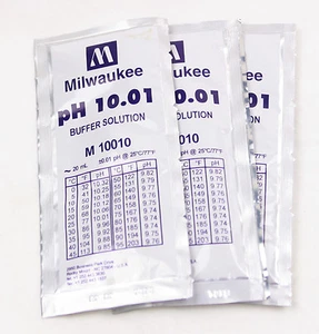 SOLUCIÓN TAMPÓN CALIBRACIÓN PH 10,01 (3 sobres @20 ml) - Imagen 1 de 1