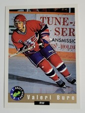 1992 Classic Draft Picks Card # 14 Valeri Bure Rookie