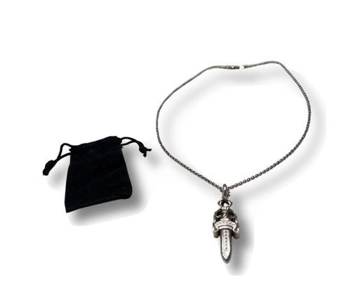CHROME HEARTS Collana catena cuori cromati