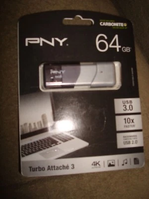 PNY 64 GB TURBO ATTACHE 3 - Image 1 of 4