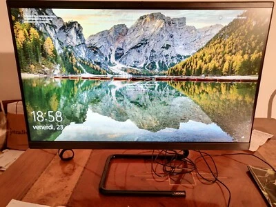 PC desktop Lenovo Ideacentre All in one 3 27IMB05 nero SSD 512GB RAM 8GB WIFI - Immagine 1 di 4