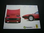 Ferrari Mondial 8 Cromodra Advertisement A3 Size Inspection Poster Catalog