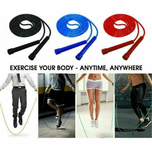 Saltar cuerda salto velocidad ejercicio boxeo gimnasio entrenamiento adulto niños Reino Unido nuevo - Imagen 1 de 5