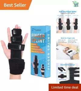 Reversible Trigger Finger Splint - Adjustable Length Immobilizer for Pain Relief - Picture 1 of 9