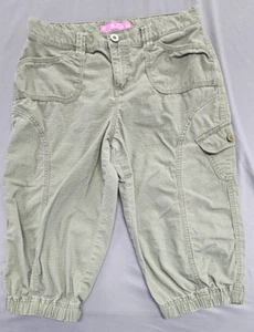 GLO Jeans Girls Crop Capri Pants Olive size 16 - Picture 1 of 11