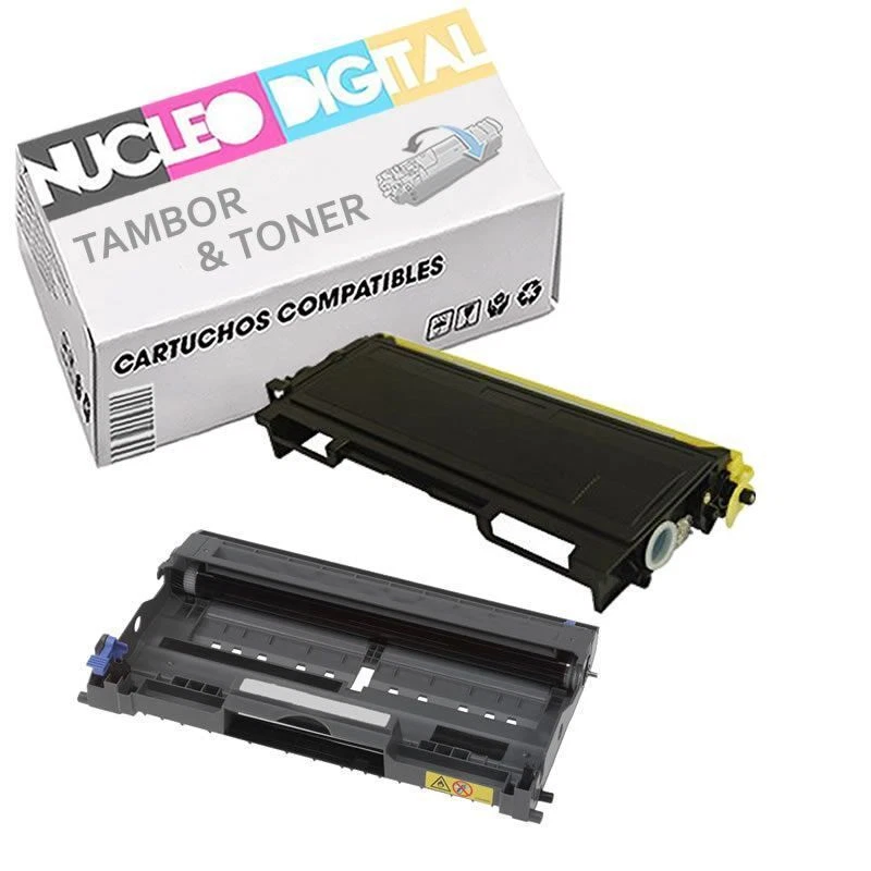 Tambor Toner genérico negro compatible impresoras con Brother con DR2000 TN2000 - Imagen 1 de 1