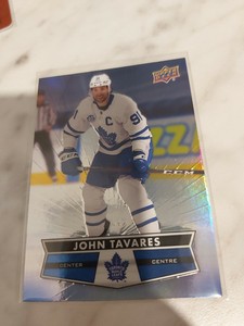 2021-22 Upper Deck Tim Hortons Card #91 John Tavares 