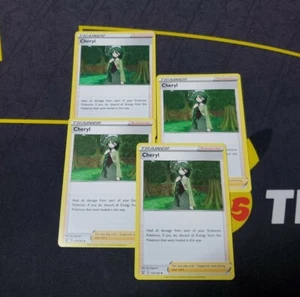 4x Pokemon TCG: Cheryl 123/163 Juego Estilos de Batalla Poco Común Casi Nuevo/Muy Nuevo - Imagen 1 de 1