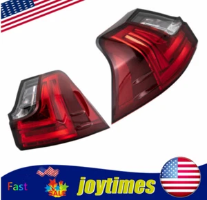 Left+Right LED Outer Tail Light Rear Lamps For 2016-2021 LEXUS LX570 Red Lens - Picture 1 of 20