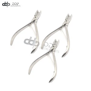 Menge 3 Stück Dela Rosa Konturenzange Edelstahl Kieferorthopädisch Dental Inst - Bild 1 von 3