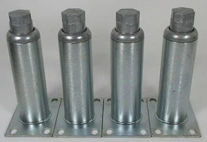 Verstellbare plattierte Stahlbeine 6 Zoll bis 7,125 Zoll - Bild 1 von 9