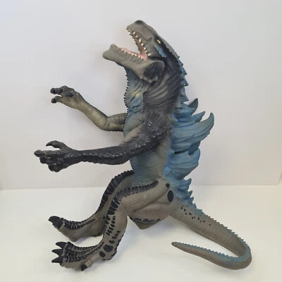 Vintage 1998 Toho Blue Godzilla Full Body Rubber Hand Puppet Rare - Image 1 of 4
