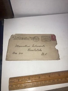Letter Postmarked, February 15, 1916￼ Los Angeles With Two Cent - Picture 1 of 7