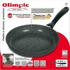 OLIMPIC 63402 ADELE PADELLA STONE MIX IN ALLUMINIO PRESSOFUSO ANTI ADERENTE 24cm