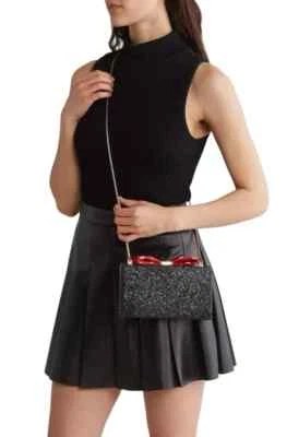 NWT Kate Spade x Disney Minnie Mouse BOW Clasp CLUTCH Crossbody Bag PXRU6510 - Image 1 of 4