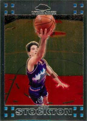 JOHN STOCKTON 2007-08 Topps Chrome #98 Jazz  - Image 1 of 2