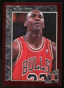 1992 Legends Sports Memorabilia Magazine Insert #48 Michael Jordan Bulls Red - Picture 1 of 2