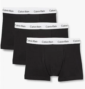 Calvin Klein Herren Trunk Classic Fit Shorts 3er-Pack schwarz - Größe XL - Bild 1 von 3