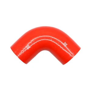 Pipercross Performance Silicone Hose Red 90 Degree Angle Pipe Line FCL04092 - Picture 1 of 6