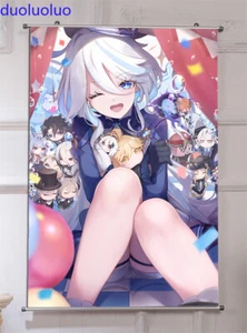 Genshin Impact Furina Anime Poster Art HD Wall Scroll Home Decor 60*90cm Gift - Picture 1 of 1