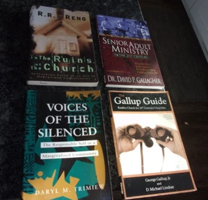 CHRISTIAN MINISTRY  LOT OF 4 - MIXED AUTHORS- GALLAGHER, GALLUP, TRIMIEW, RENO - Picture 1 of 4