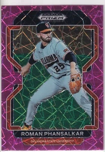 Roman Phansalkar - Neon Pink Velocity - 2022 Panini Prizm Draft Picks - Picture 1 of 1