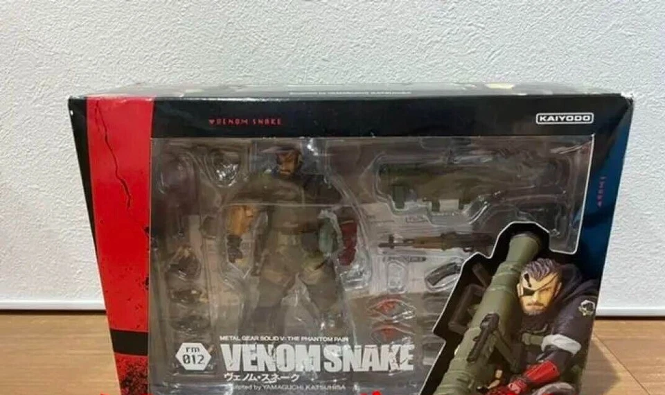 Figura Serpiente Venom Metal Gear Solid 5 P.P Kaiyodo Micro RM12 Revoltech Yamaguchi Foto 1 de 4