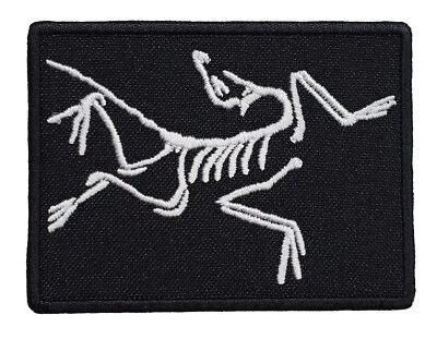 Archaeopteryx Embroidered Iron On Patch Ancient Wing Urvogel Dinosaur Arc'teryx - Image 1 of 3